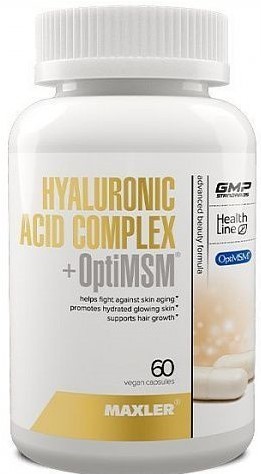 Maxler Hyaluronic Acid Complex + OptiMSM, 60 капс.